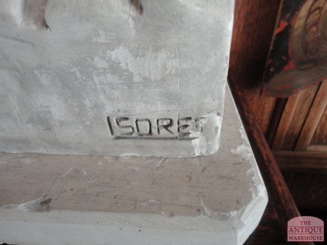 antieke gipsen buste 3