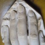 antieke gipsen schildershand 3