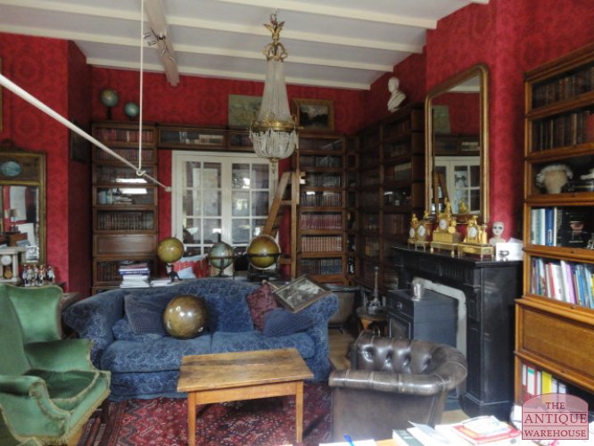 Antieke Globe Wernicke bibliotheek 2