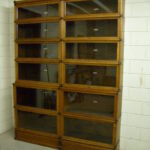 Antieke Globe Wernicke boekenkast 1