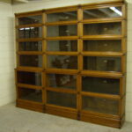 Antieke Globe Wernicke boekenkast 2