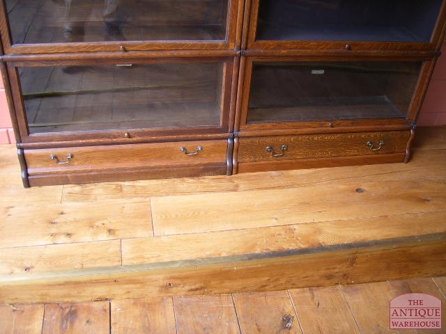 Antieke Globe Wernicke boekenkast 2