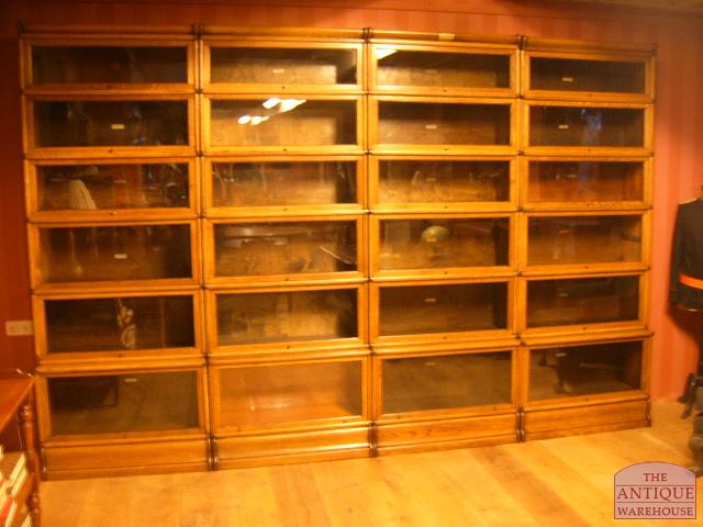 Antieke Globe Wernicke boekenkast 2