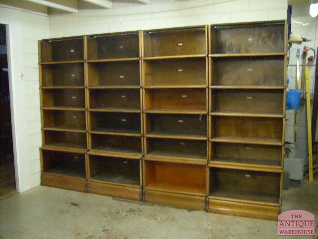 Antieke Globe Wernicke boekenkast 3