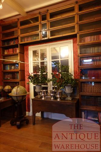 Antieke Globe Wernicke boekenkast bestaande uit hoekelementen 3