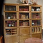 Antieke Globe Wernicke met lades en kleine opbergvakken 1