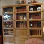 Antieke Globe Wernicke met lades en kleine opbergvakken 5