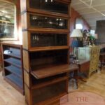 Antieke Globe Wernicke met originele secretaire 2