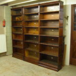 Antieke Globe Wernicke opstelling 1