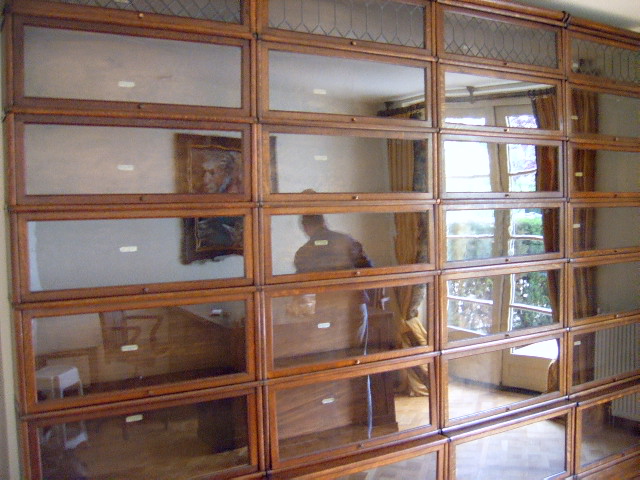 Antieke Globe Wernicke opstelling 2