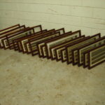 Antieke Globe Wernicke opstelling 3