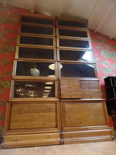 Antieke Globe Wernicke stapelbare boekenkast 3