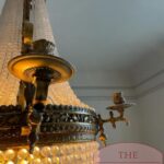 Antieke grote Franse kroonluchter met kaarsenhouder 4