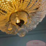 Antieke grote Franse kroonluchter met kaarsenhouder 5