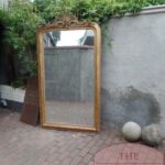 Antieke grote Franse Louis Philippe spiegel 1