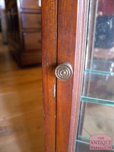 antieke hang vitrine, VERKOCHT