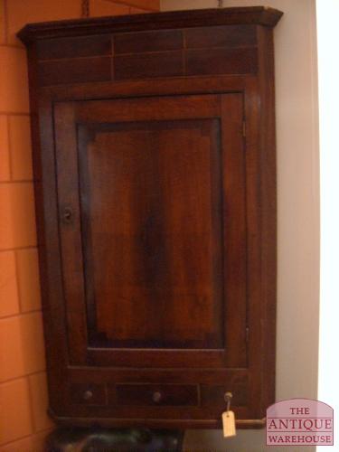 Antieke hoekkast, eiken circa 1780 3