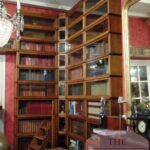 Antieke hoekopstelling originele Globe Wernicke boekenkast 1