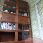 Antieke hoge stapelbare mahoniehouten boekenkast van MD Bibliothèque 2