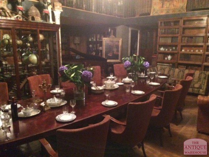 Antieke Hollandse vergadertafel 3