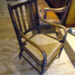 Antieke iepen stoel 1