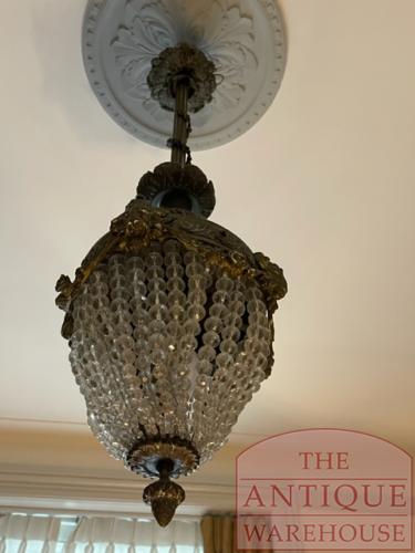 Antieke kleine Franse kroonluchter 2