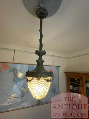 Antieke kleine Franse kroonluchter 4