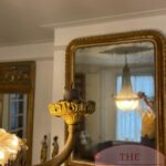 Antieke kroonluchter met kandelaren 5