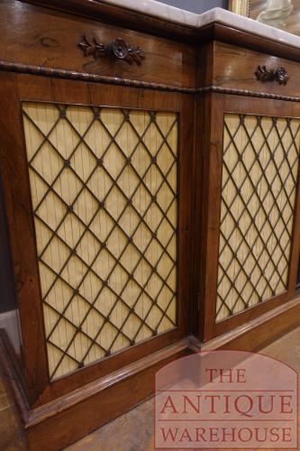 Antieke lage Engelse boekenkast 2