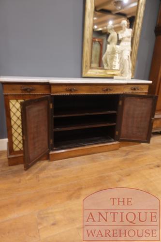 Antieke lage Engelse boekenkast 5