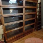 Antieke lage Globe Wernicke boekenkast 1