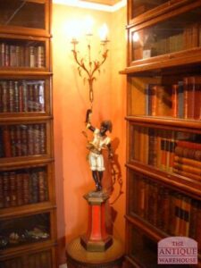 Antieke lamp, moor lamp circa 1900