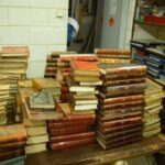 antieke lederen boeken 1