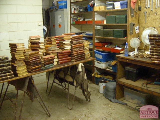 antieke lederen boeken 3