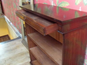 antieke mahnie Engelse boekenkast, VERKOCHT