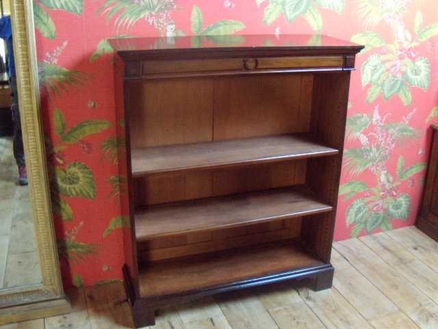 Antieke mahonie Engelse boekenkast 3