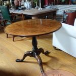 Mahonie Tilt Top Tafel 1
