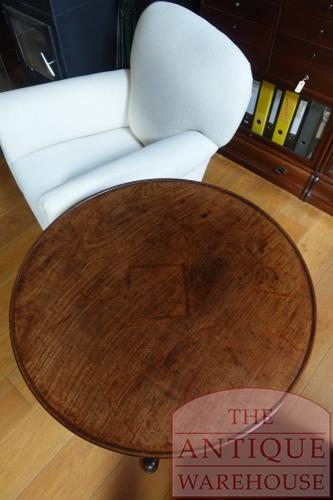 Mahonie Tilt Top Tafel 2