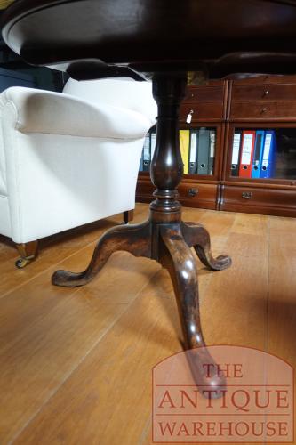 Mahonie Tilt Top Tafel 3