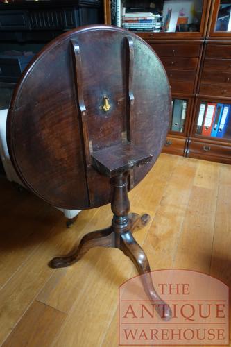 Mahonie Tilt Top Tafel 4