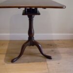 antieke mahonie bird cage tilt top tafel 2