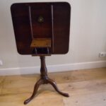 antieke mahonie bird cage tilt top tafel 3