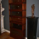 Antieke mahonie boekenkast 3