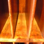 Antieke mahonie boekenkast, archiefkast 3