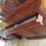 Antieke mahonie boekenkast, circa 1860 1