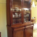 Antieke mahonie boekenkast, circa 1860 2