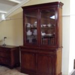 Antieke mahonie boekenkast, circa 1860 3