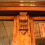 Antieke mahonie boekenkast, circa 1900 1