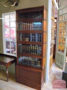 antieke mahonie boekenkast, Globe Wernicke