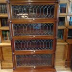 Antieke mahonie boekenkast, Globe Wernicke 1